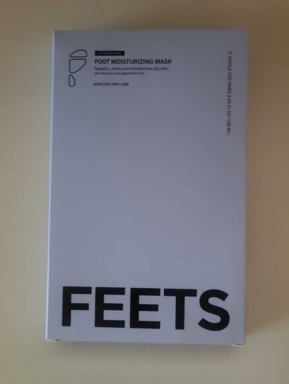 Hydrating Foot Moisturizing Mask - White